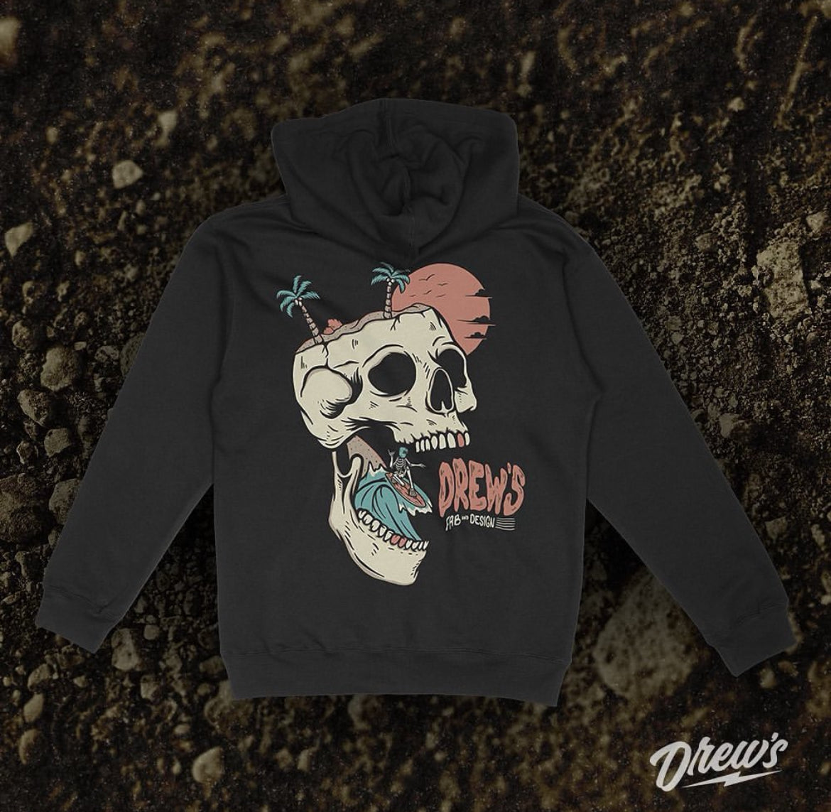 Skull Surfer Sweater